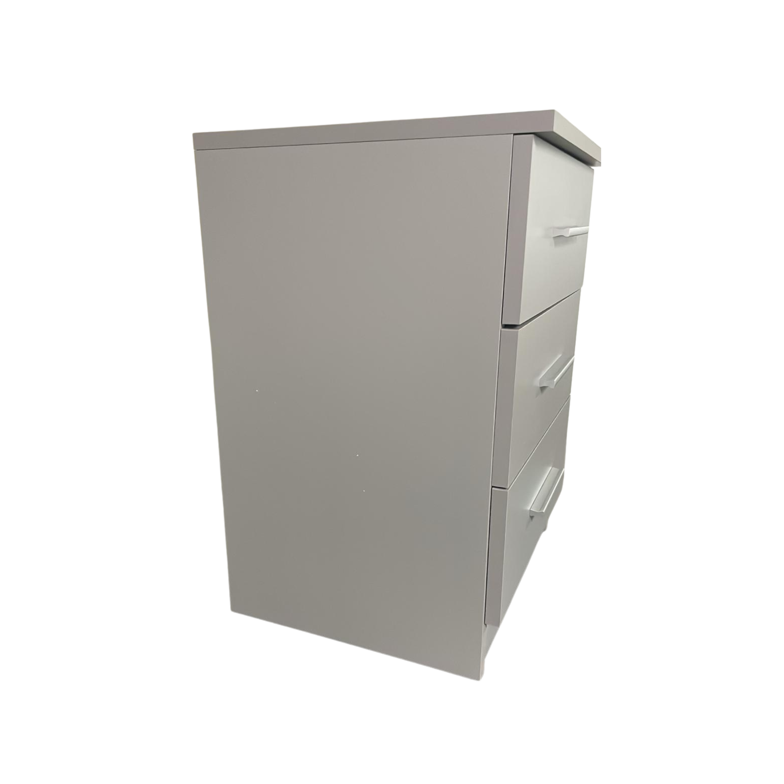 3-Drawer Bedside Table – Compact Nightstand with Storage – Multiple Finishes – Modern Bedroom Furniture