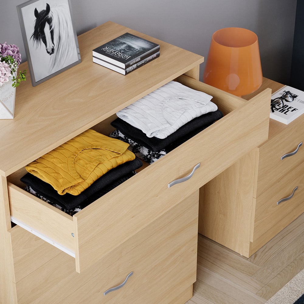 Chester 5-Drawer Chest – Classic Bedroom Storage Unit – Multiple Colours – Pre-Assembled Option Available