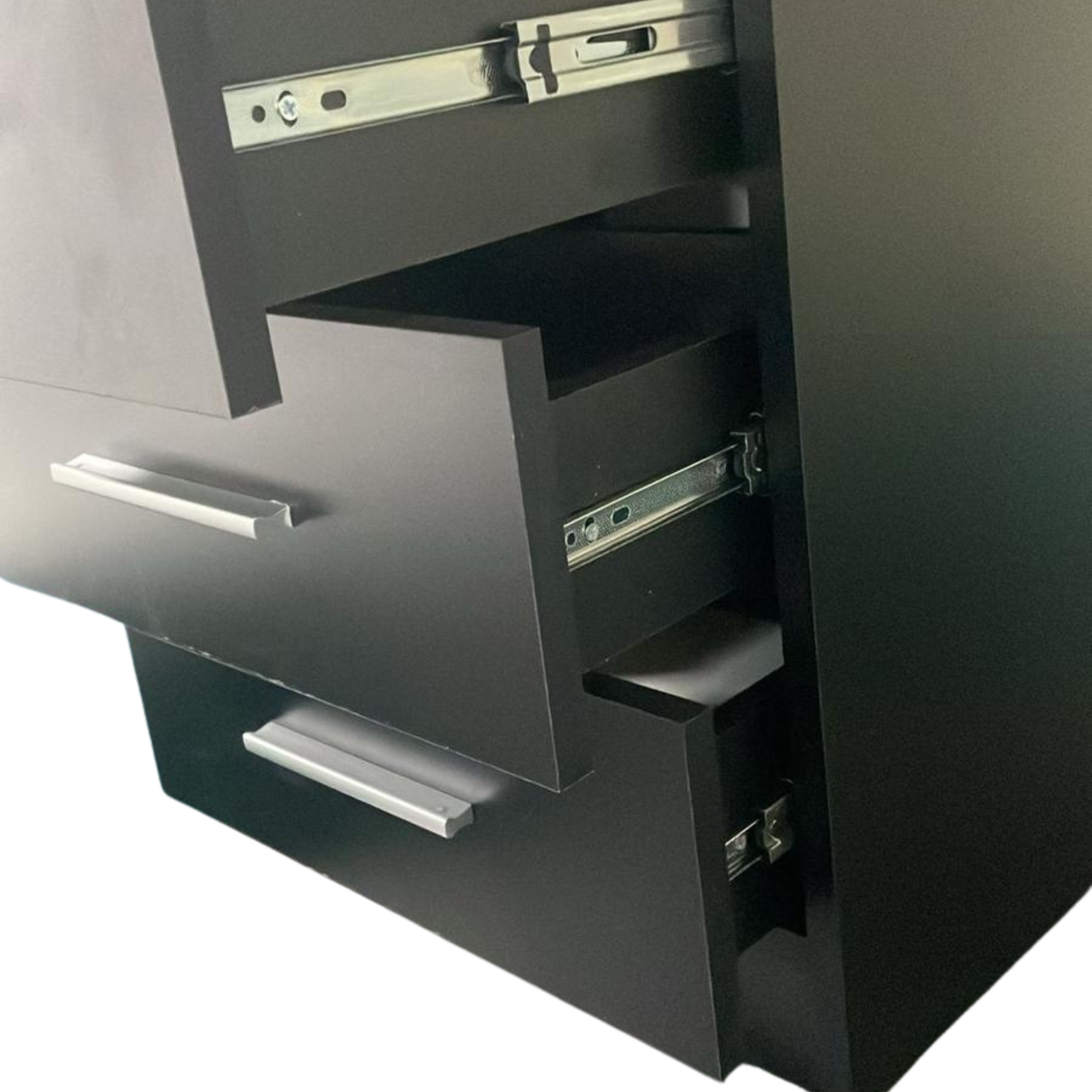 3-Drawer Bedside Table – Compact Nightstand with Storage – Multiple Finishes – Modern Bedroom Furniture