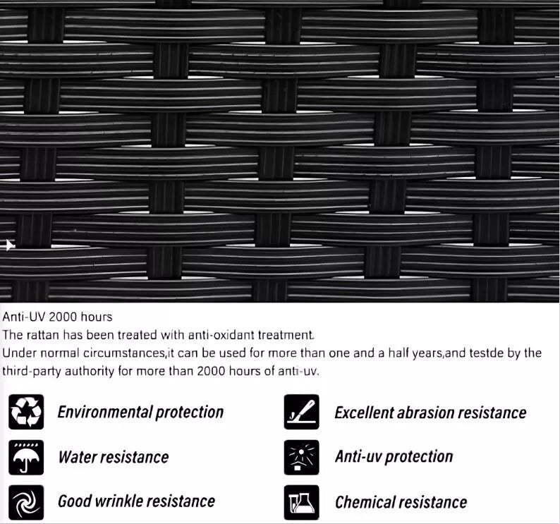 4-Seater Rattan Corner Sofa Set with Glass Coffee Table – Outdoor Garden Patio Furniture by Interior Emporium